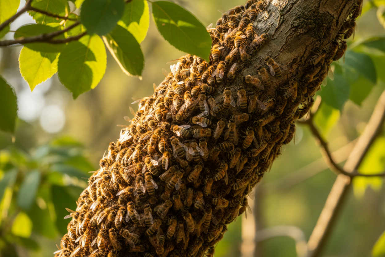 Honey Bee Swarms: Nature's Most Spectacular Spectacle
